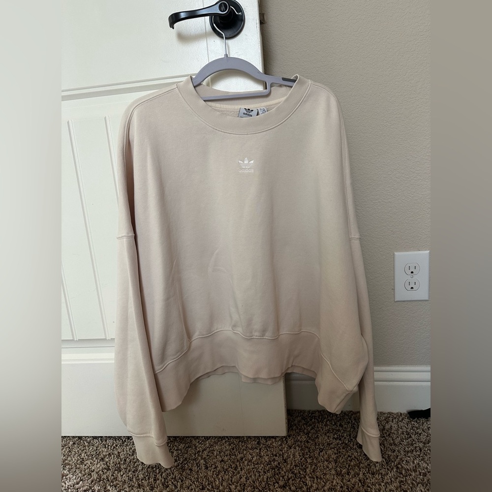 Adidas Cream Crewneck